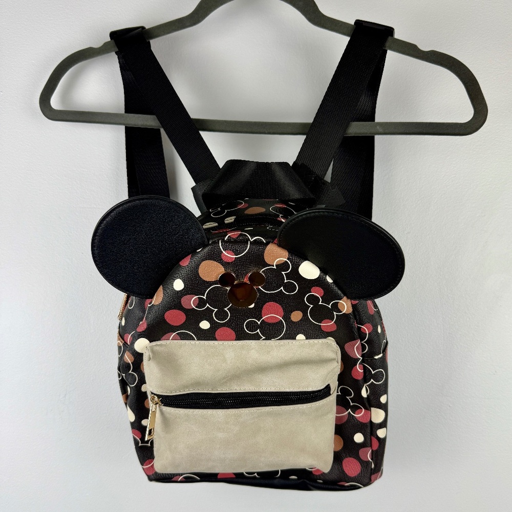 Disney Mickey Mouse NWOT Mini Backpack‎ with Ears - multicolor, Loungefly Style.